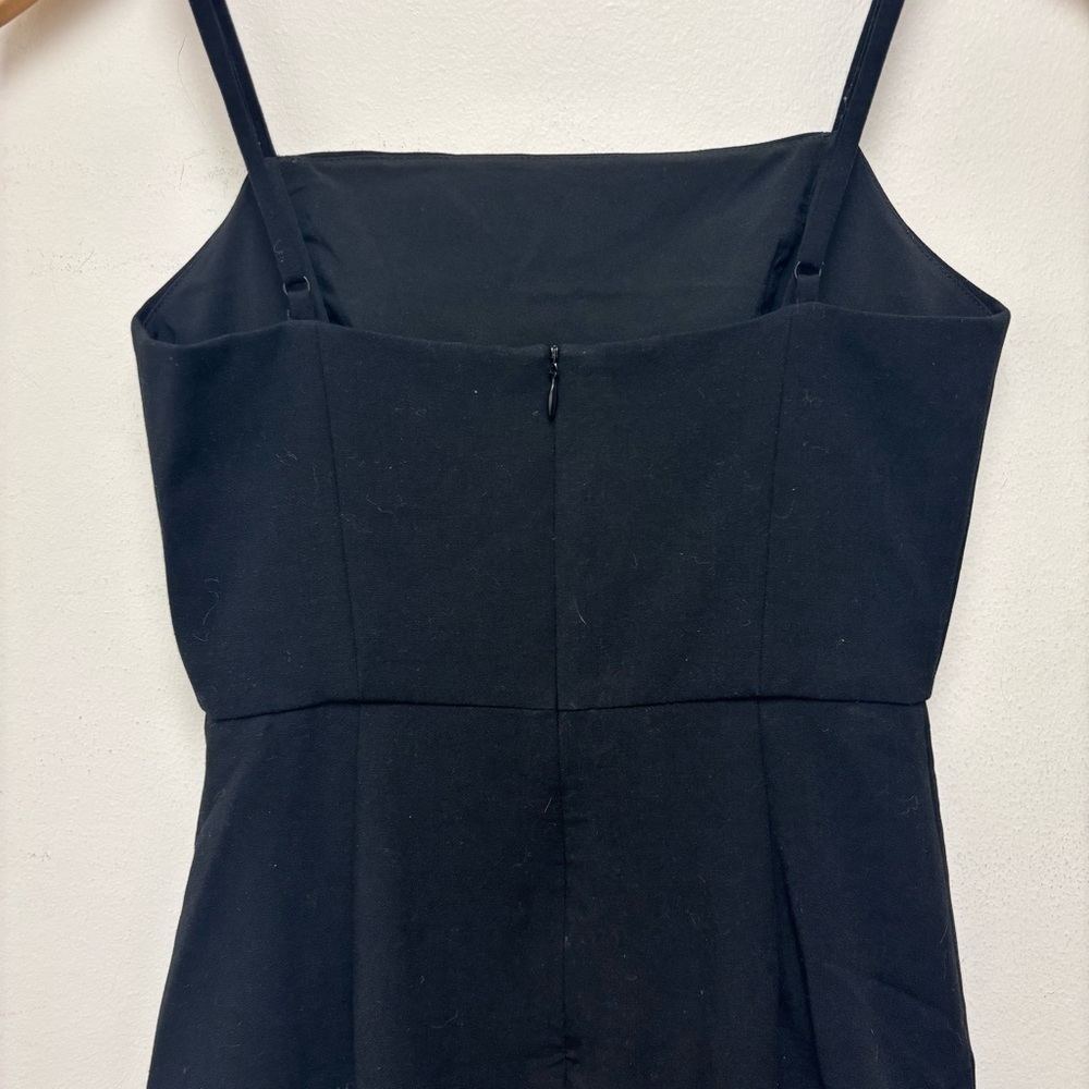 French Connection Whisper Ruffle Hem Dress - Picture 9 of 11